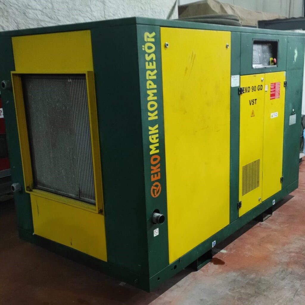 Ekomak 90 kW invertörlü kompresör
