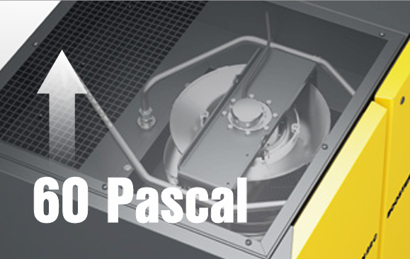 Kaeser Booster Akıllı Soğutma Sistemi Güçlü Fanlar